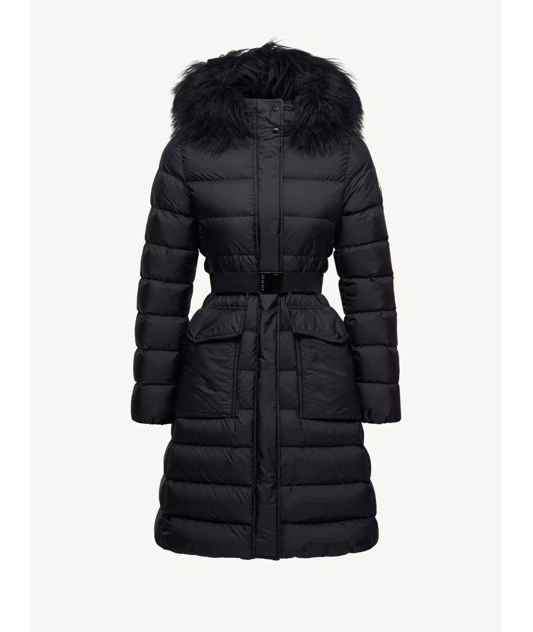 MONCLER Черный пуховик, фото 7