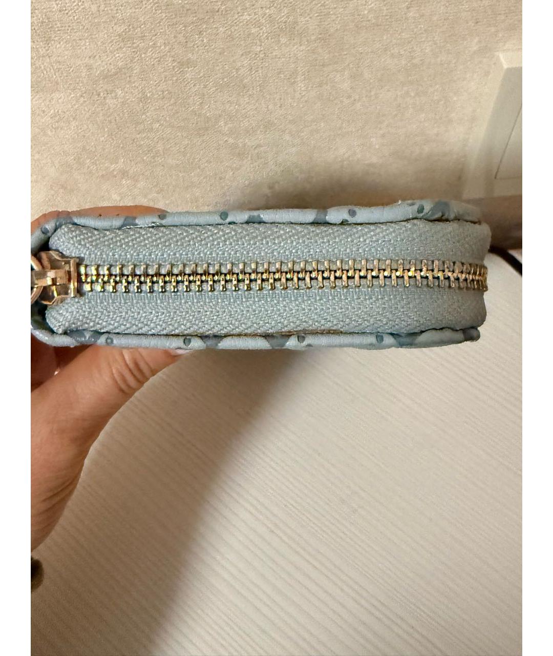 TWIN-SET Голубой кошелек из искусственной кожи, фото 5