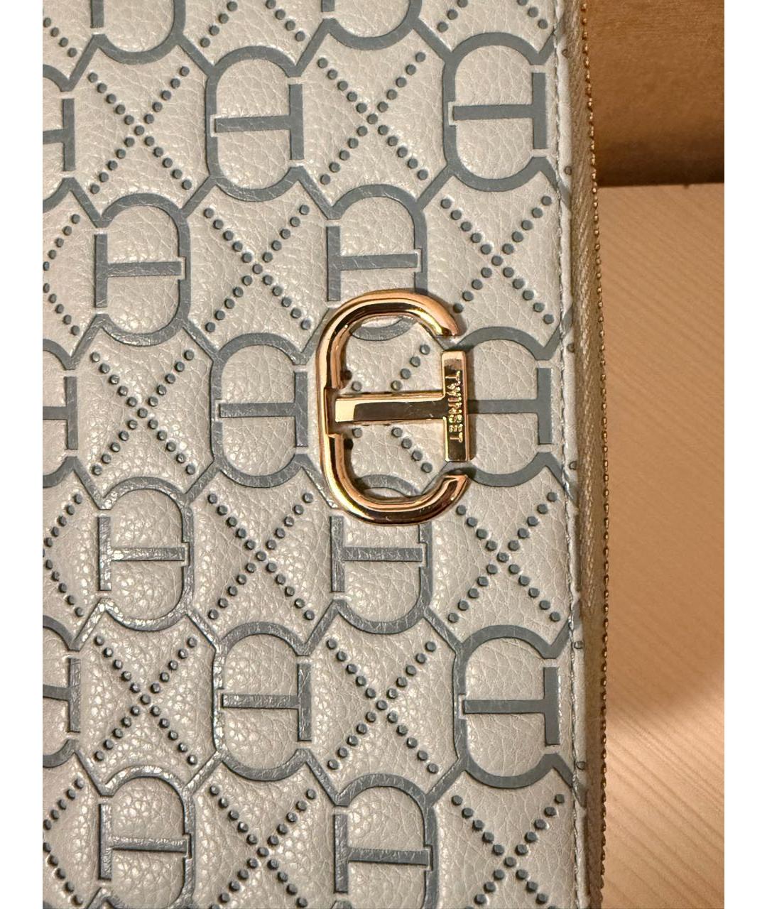 TWIN-SET Голубой кошелек из искусственной кожи, фото 6