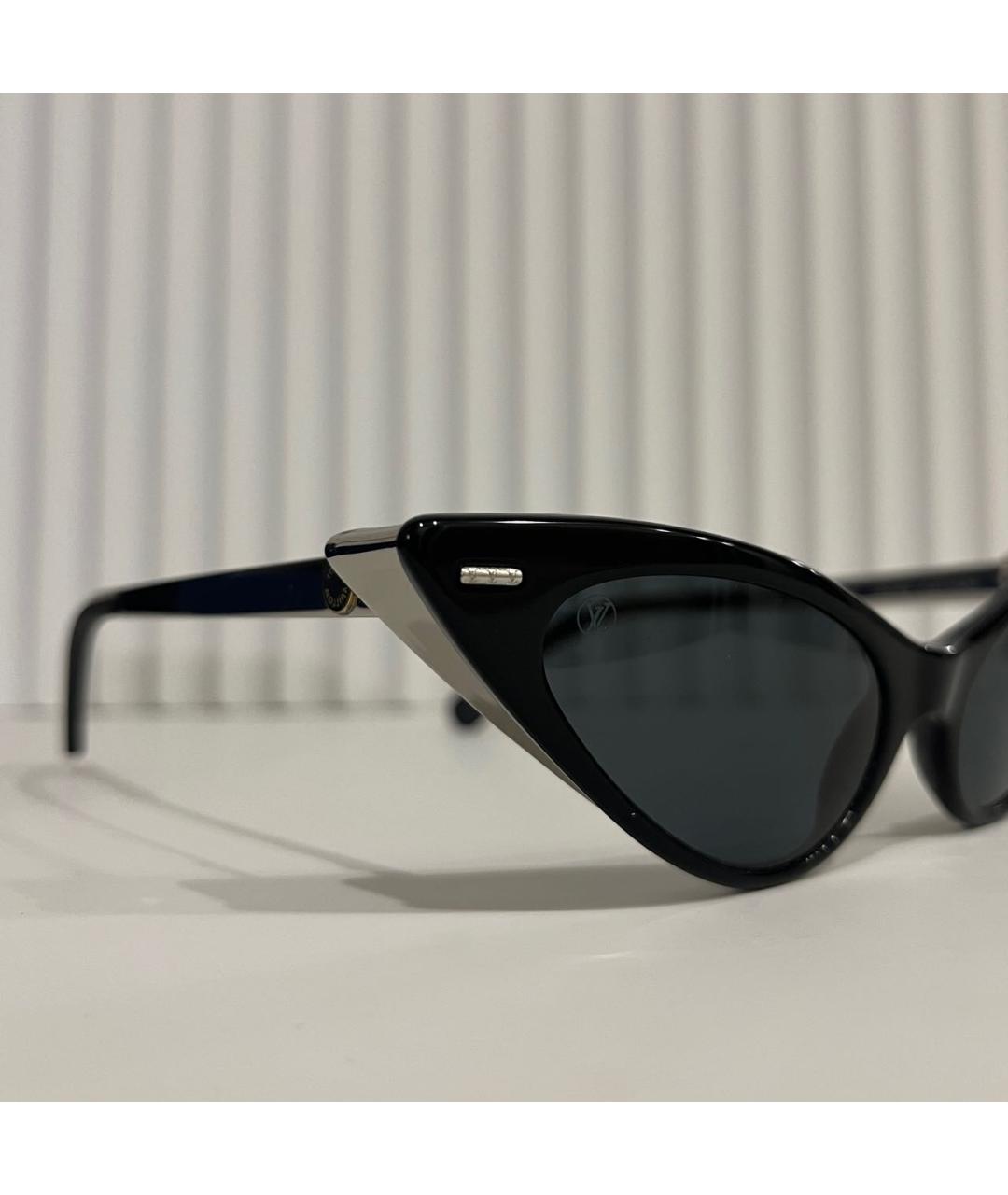 LOUIS VUITTON Черные солнцезащитные очки, фото 3