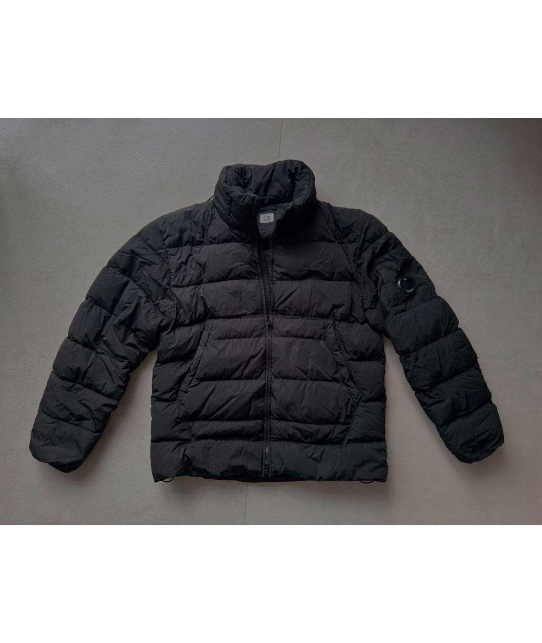 CP COMPANY Черный полиамидовый пуховик, фото 5