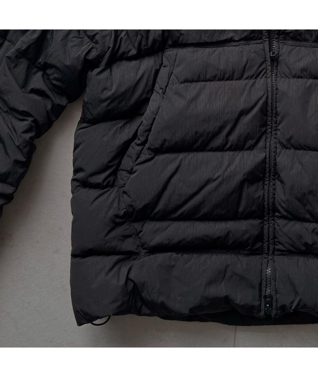 CP COMPANY Черный полиамидовый пуховик, фото 4