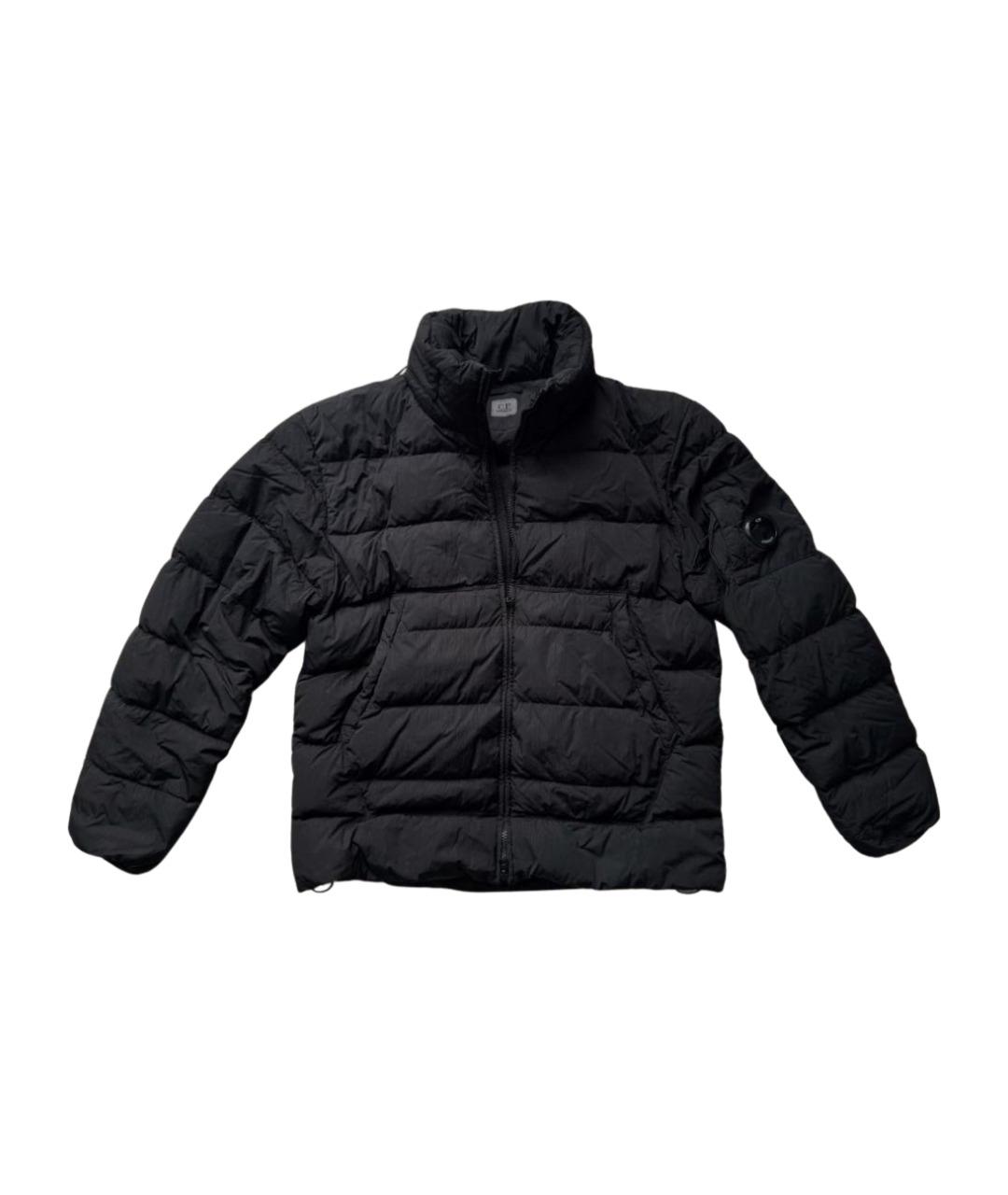 CP COMPANY Черный полиамидовый пуховик, фото 1