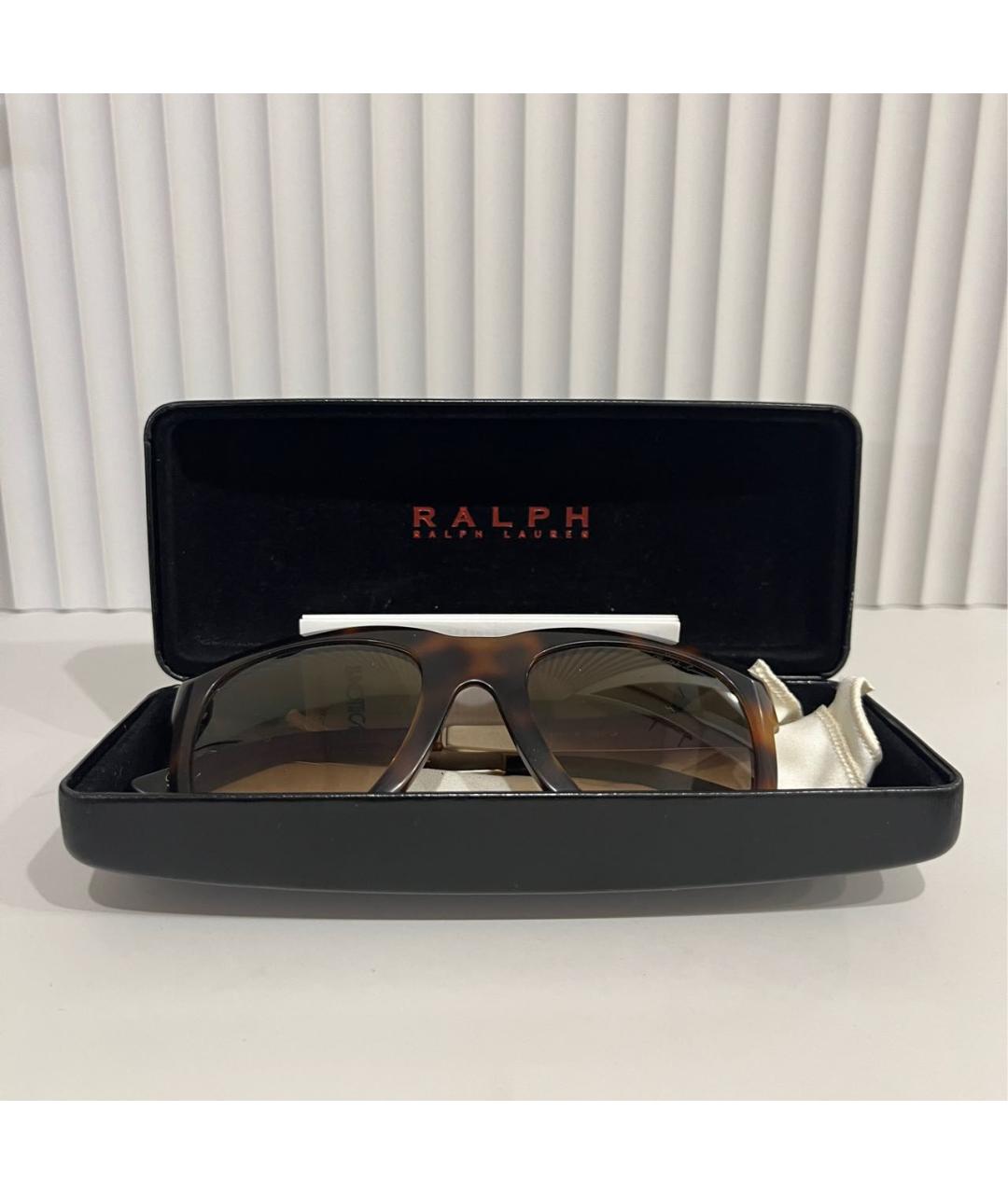 RALPH LAUREN Черные солнцезащитные очки, фото 7