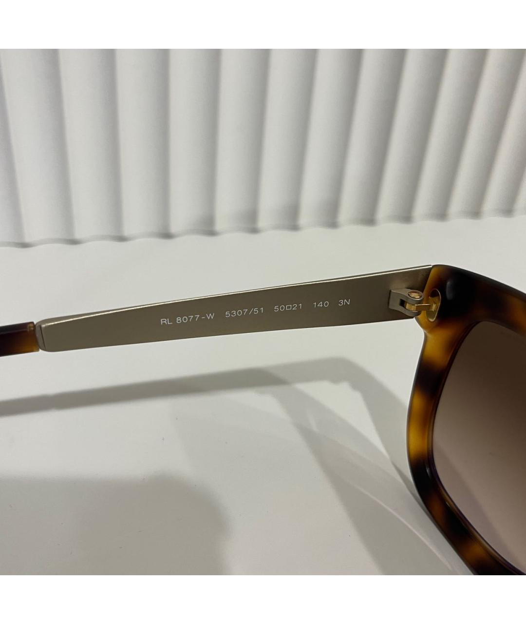 RALPH LAUREN Черные солнцезащитные очки, фото 6