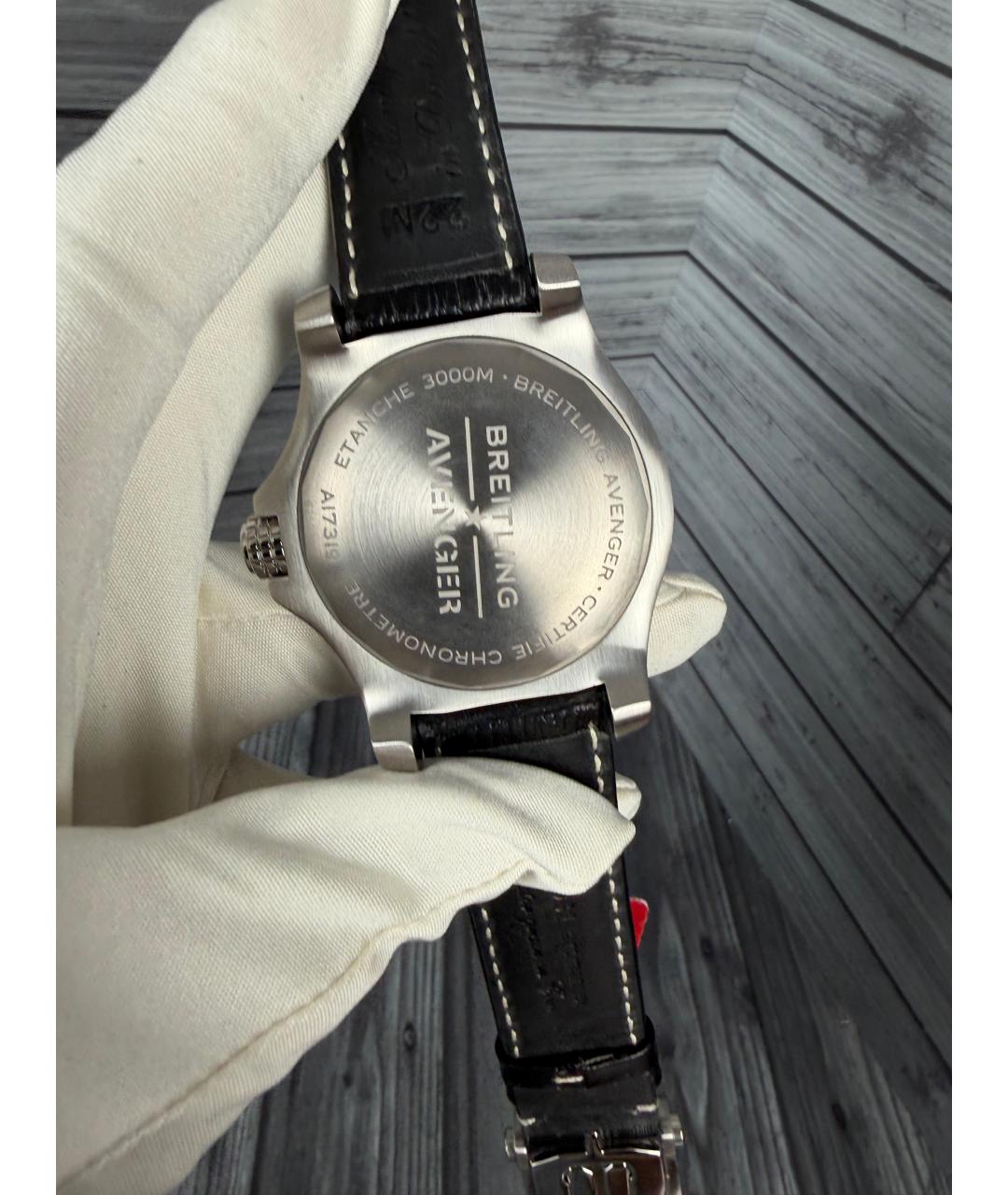 BREITLING Желтые часы, фото 9