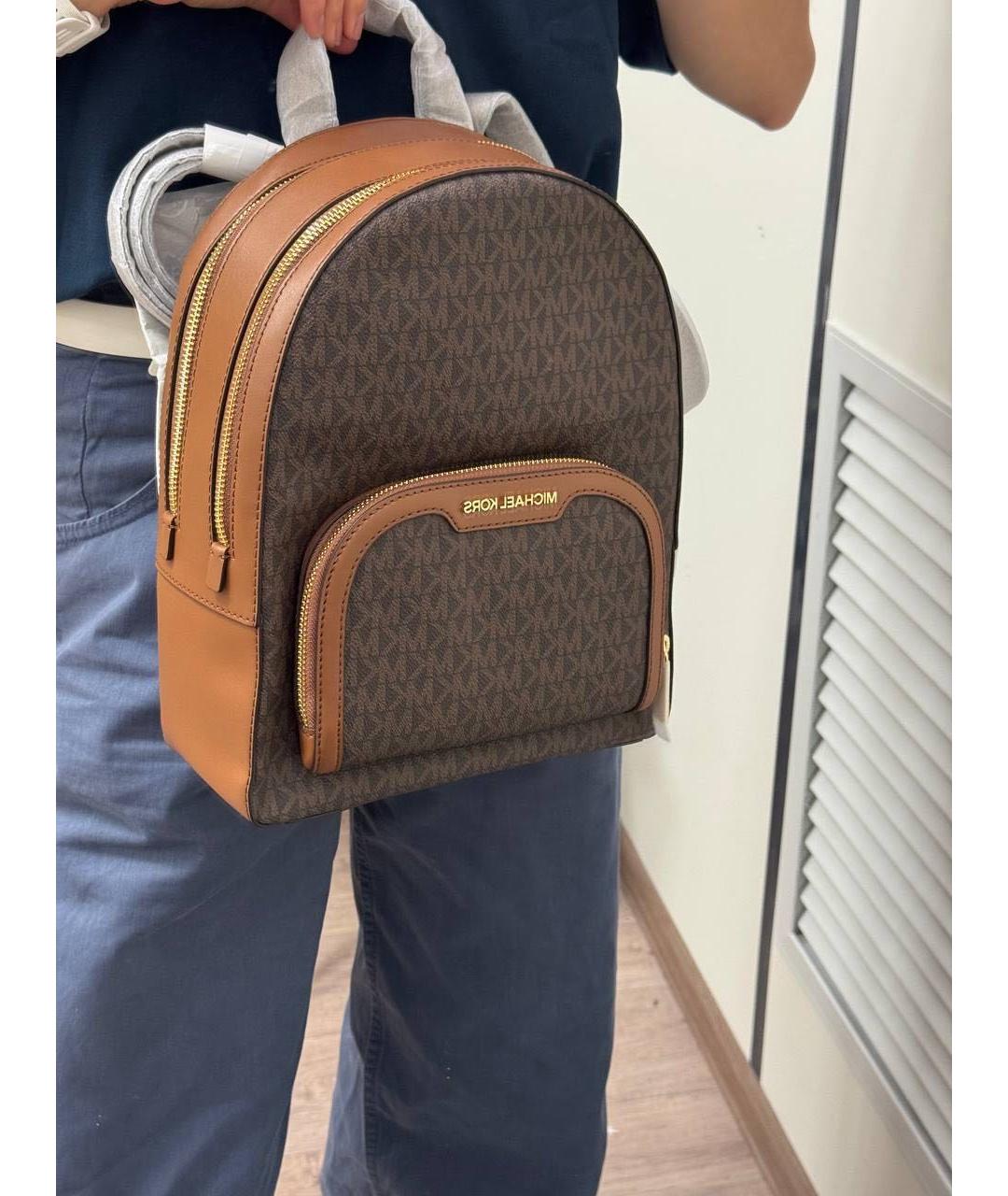 MICHAEL KORS Коричневый рюкзак, фото 2