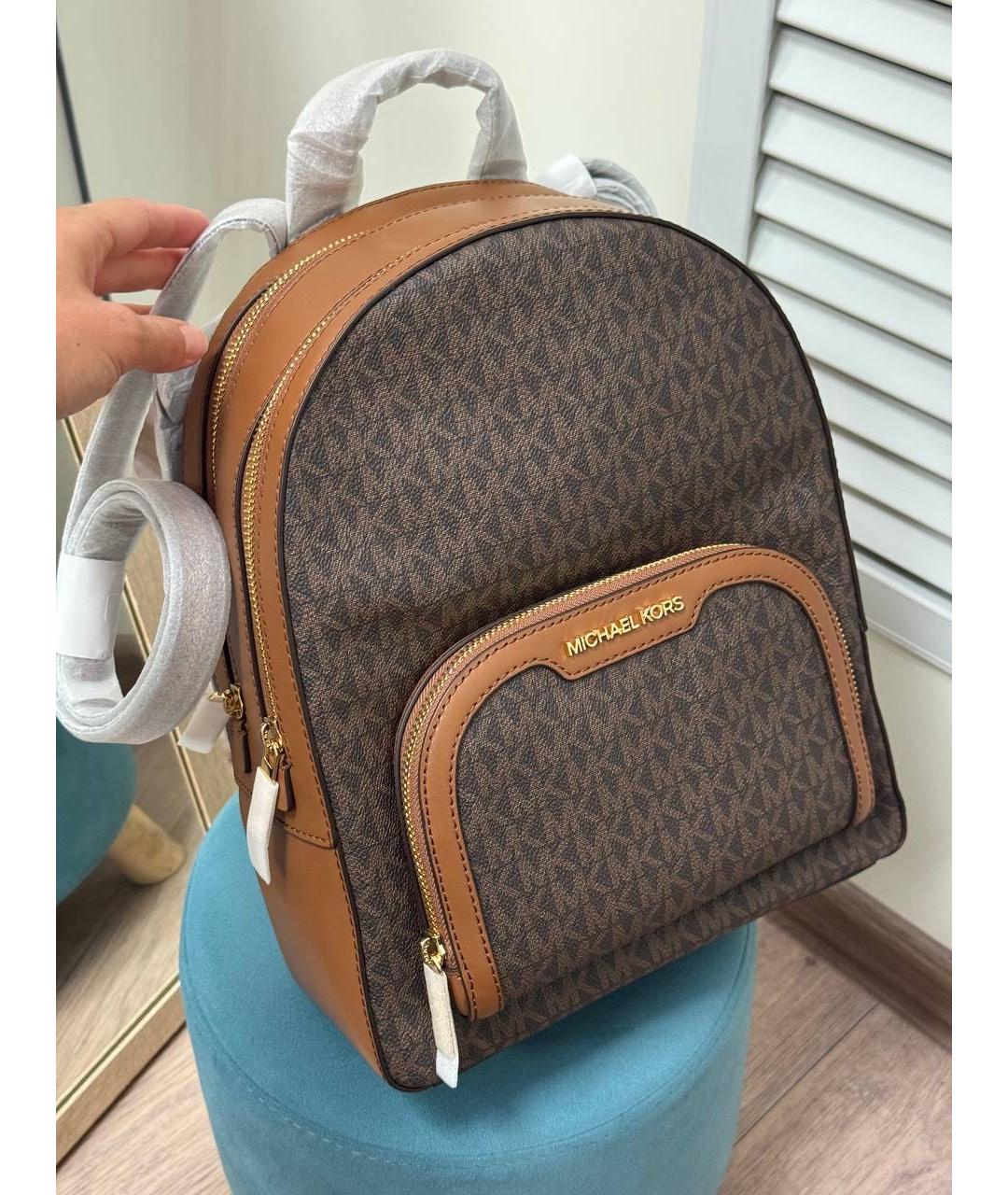 MICHAEL KORS Коричневый рюкзак, фото 3