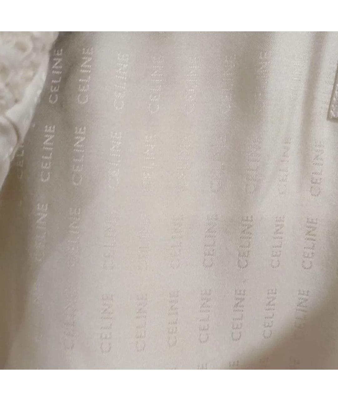 CELINE Бежевый шерстяной жакет/пиджак, фото 6