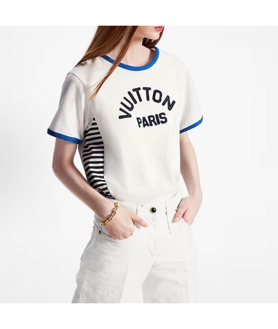 LOUIS VUITTON Белая футболка, фото 2