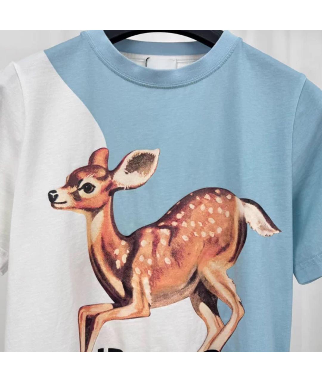 BURBERRY Белый детская футболка / топ, фото 6