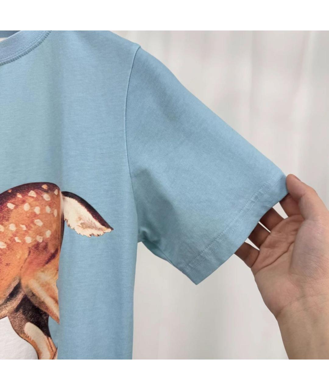 BURBERRY Белый детская футболка / топ, фото 7