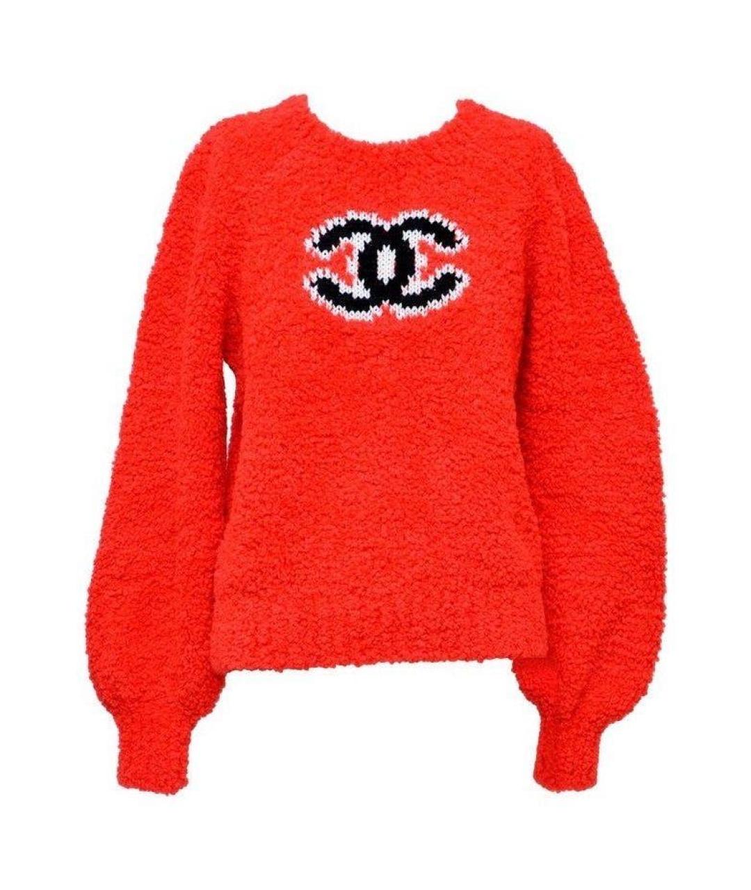 CHANEL Красный джемпер / свитер, фото 9