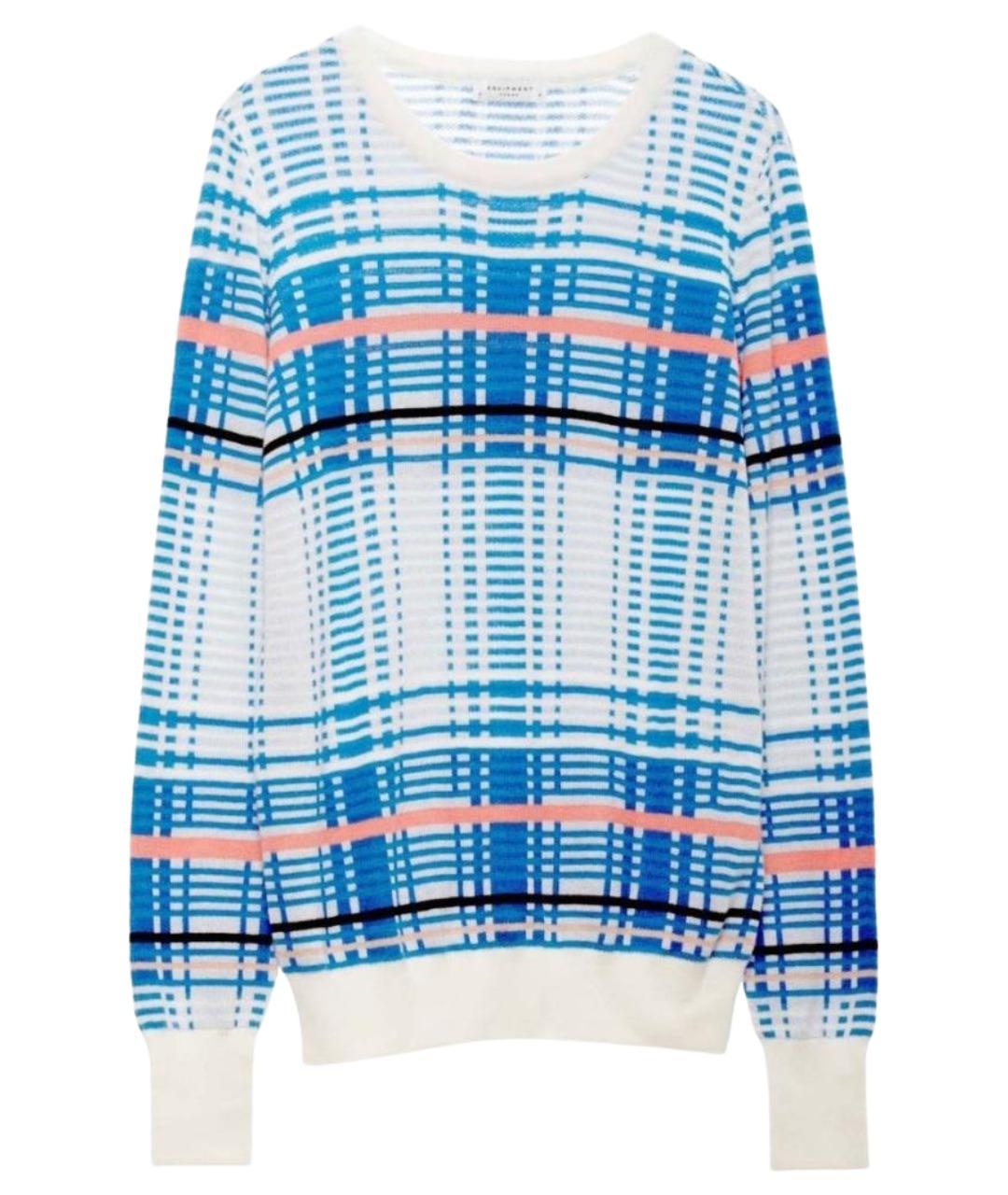 EQUIPMENT Голубой джемпер / свитер, фото 1