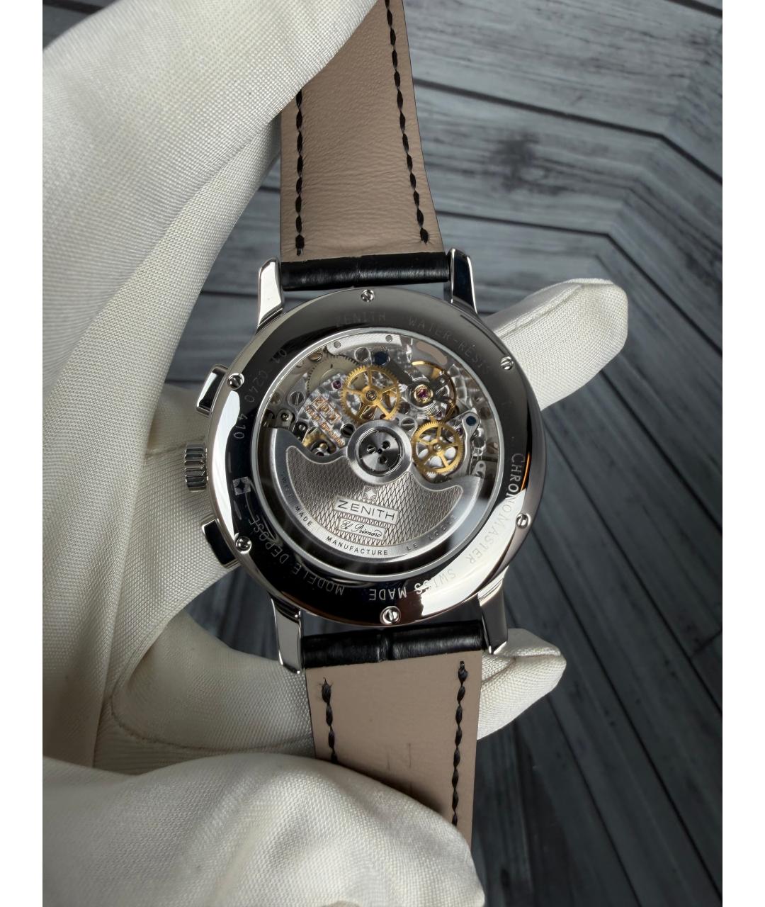 ZENITH Белые часы, фото 9