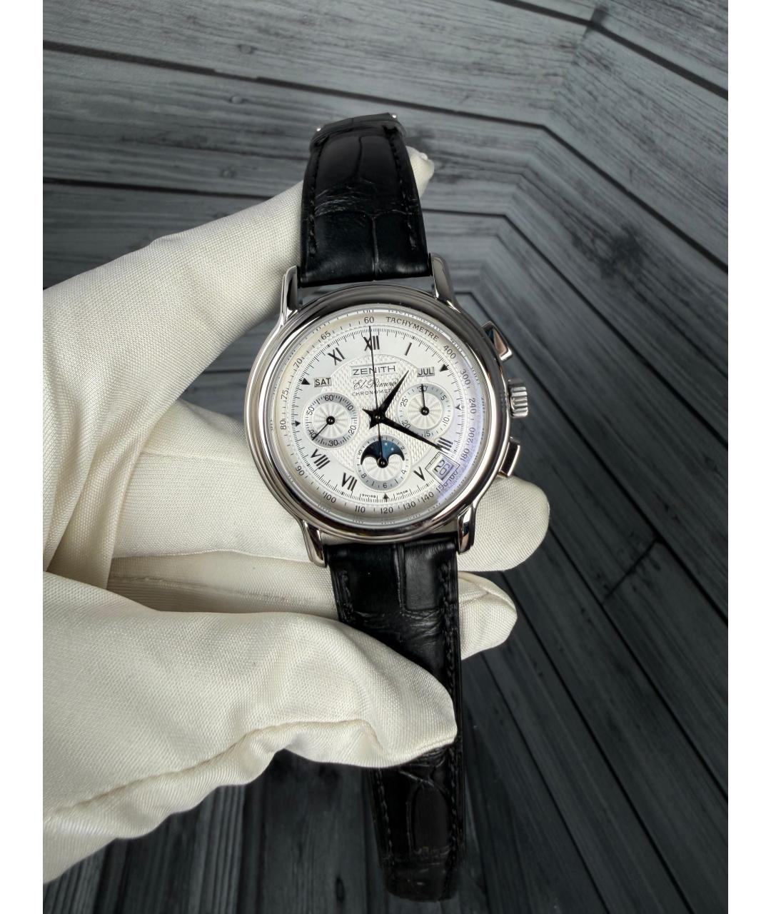 ZENITH Белые часы, фото 2