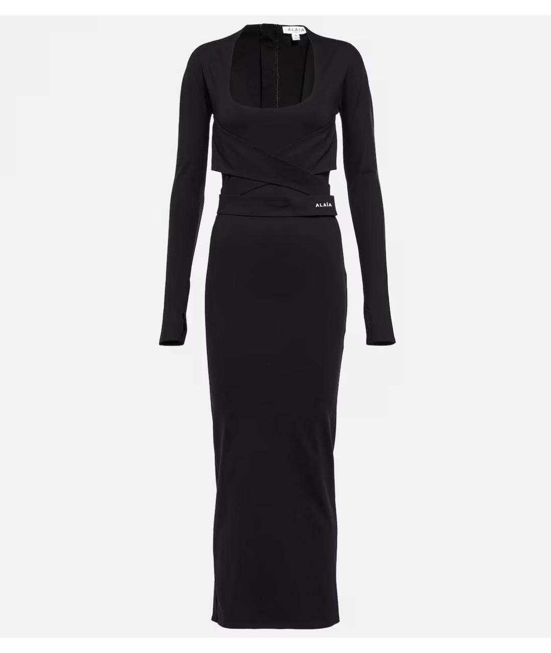 ALAIA Черное вечернее платье, фото 6