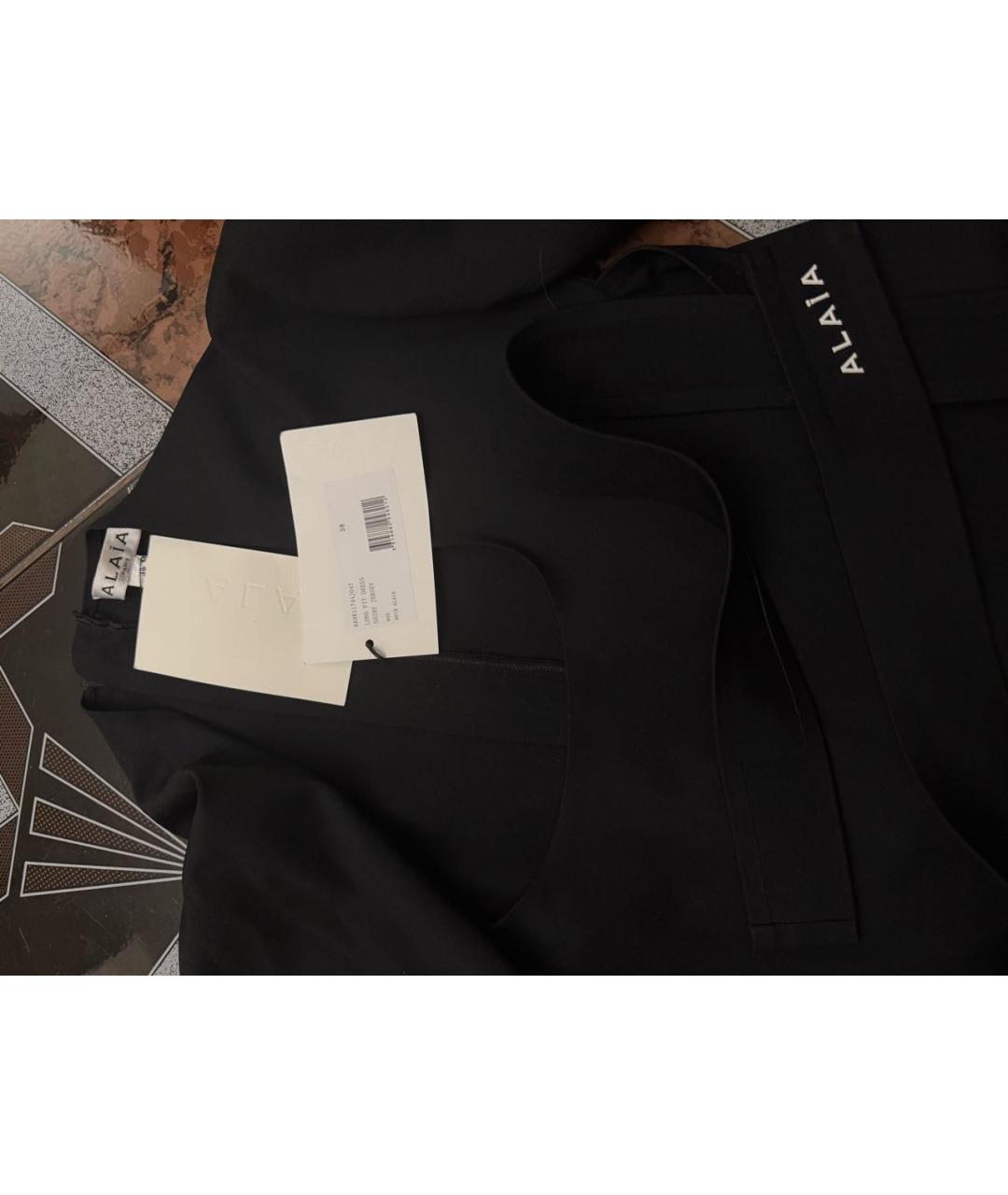 ALAIA Черное вечернее платье, фото 5