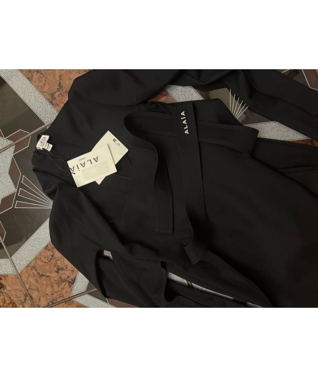 ALAIA Черное вечернее платье, фото 4