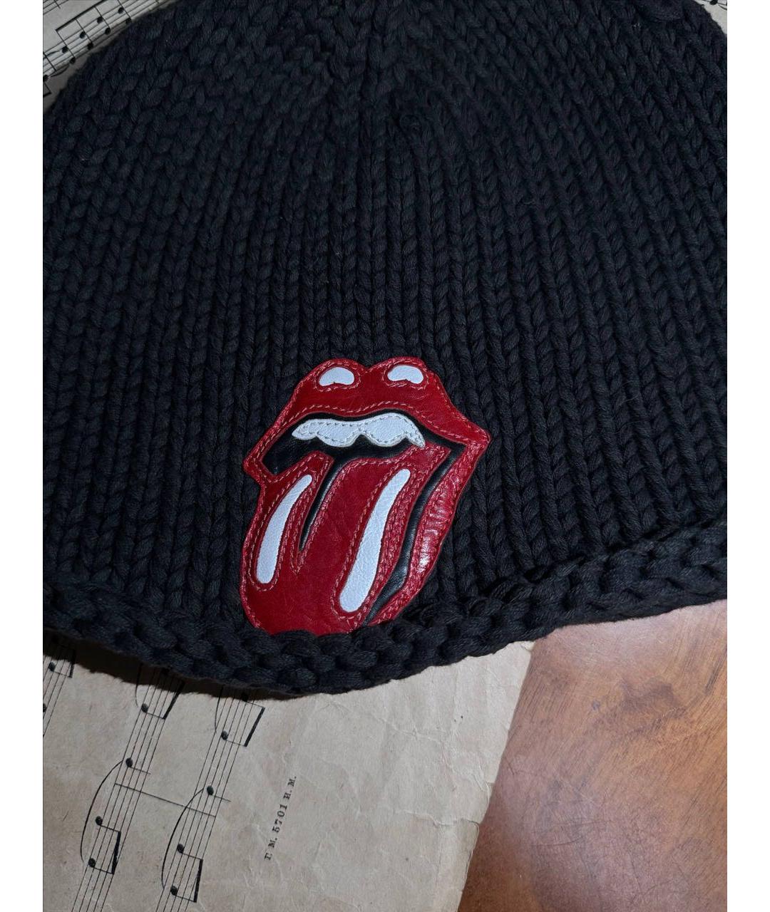 CHROME HEARTS Черная шапка, фото 2