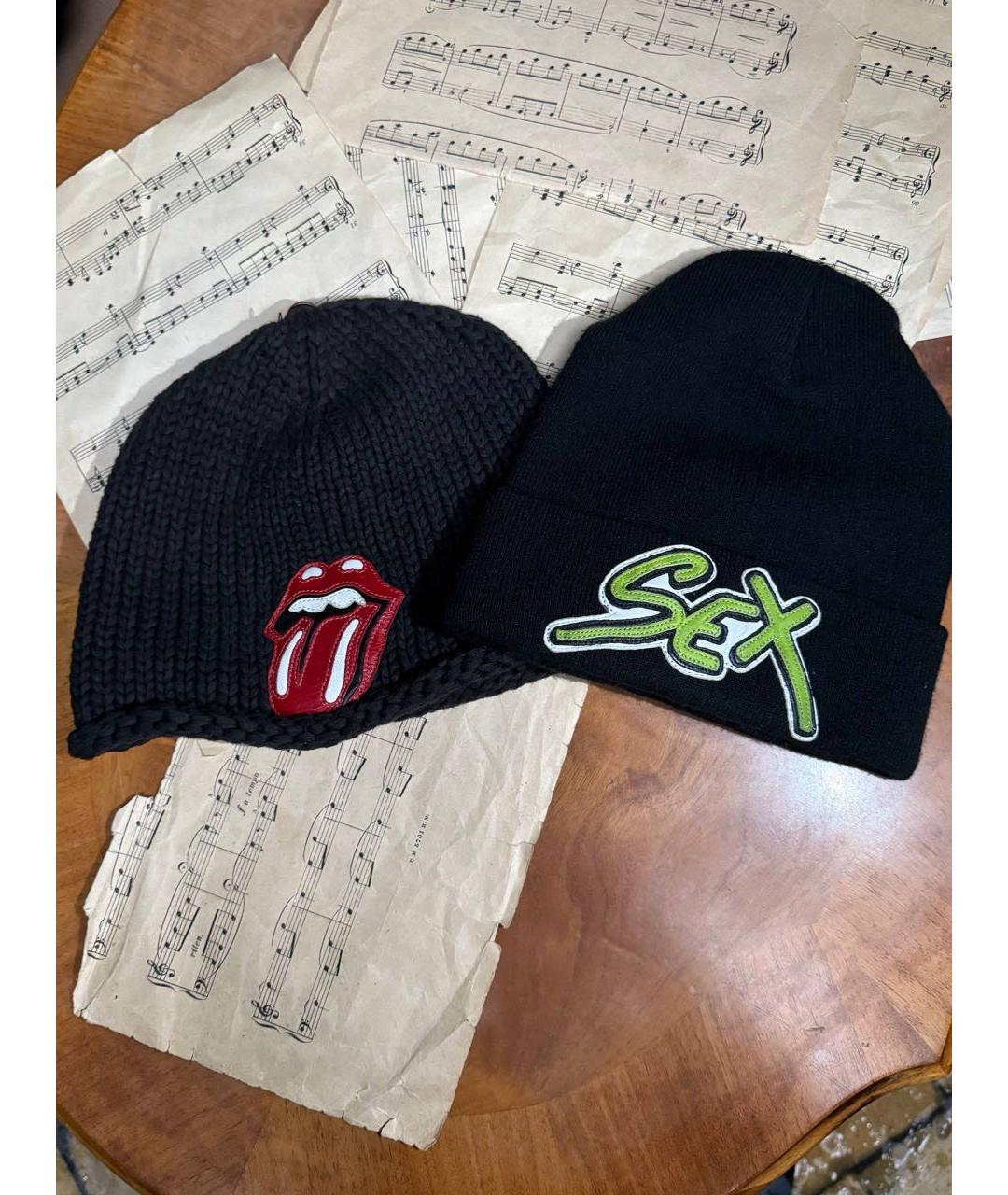 CHROME HEARTS Черная шапка, фото 5