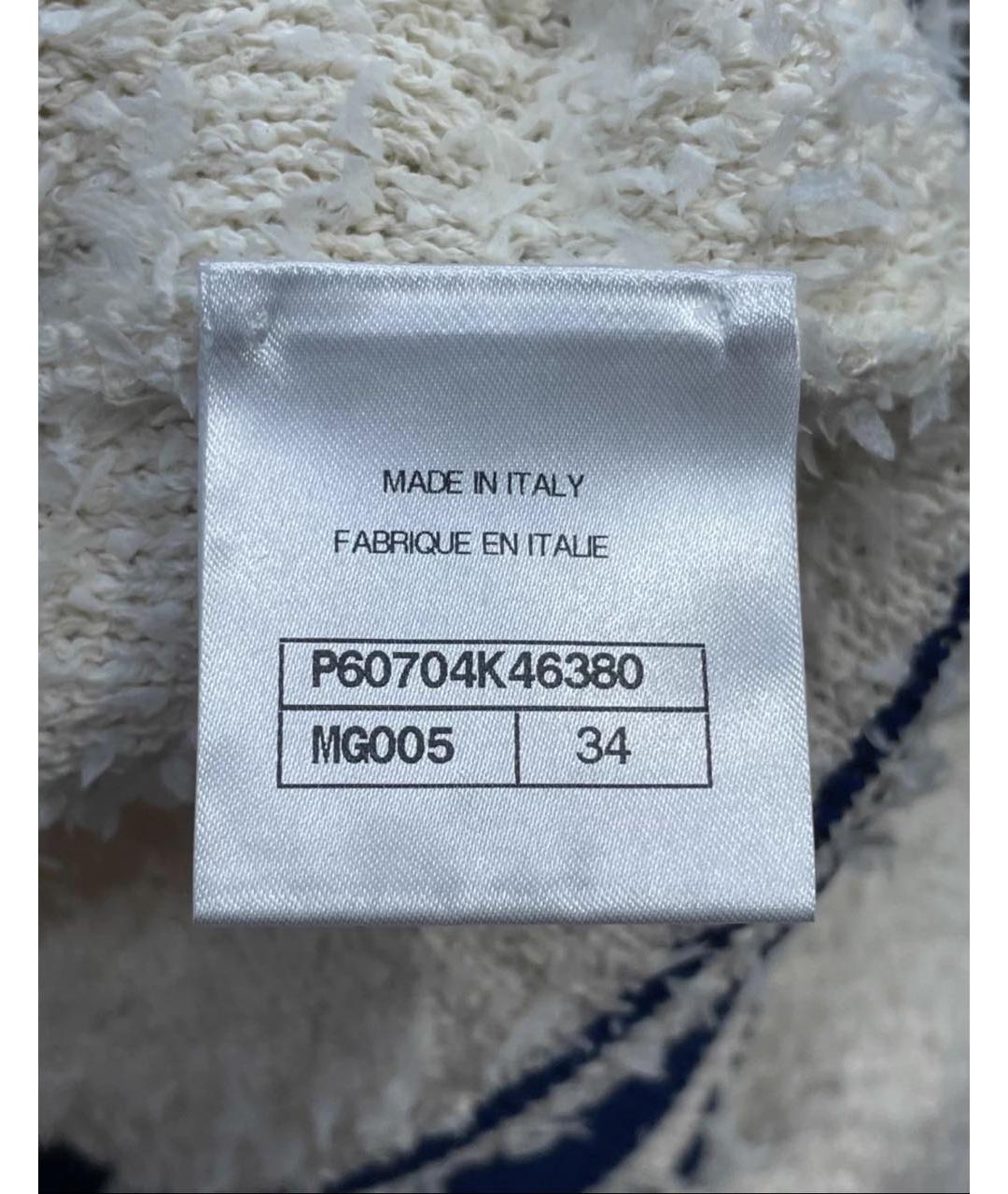 CHANEL Белый джемпер / свитер, фото 7