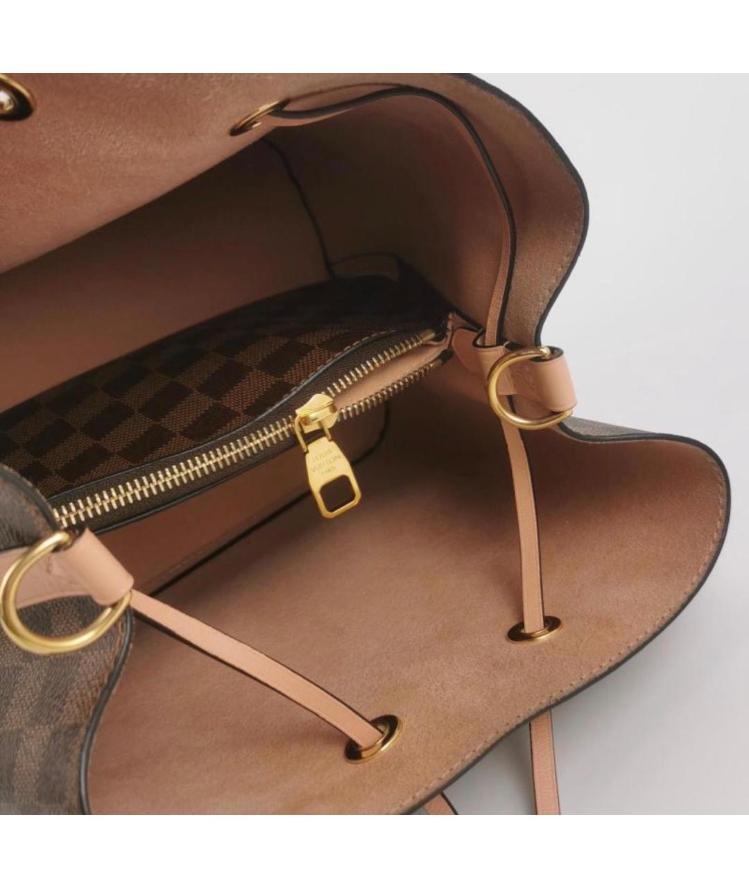 LOUIS VUITTON Коричневая сумка через плечо, фото 2