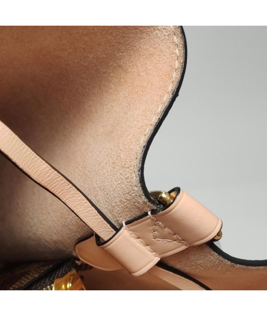 LOUIS VUITTON Коричневая сумка через плечо, фото 8