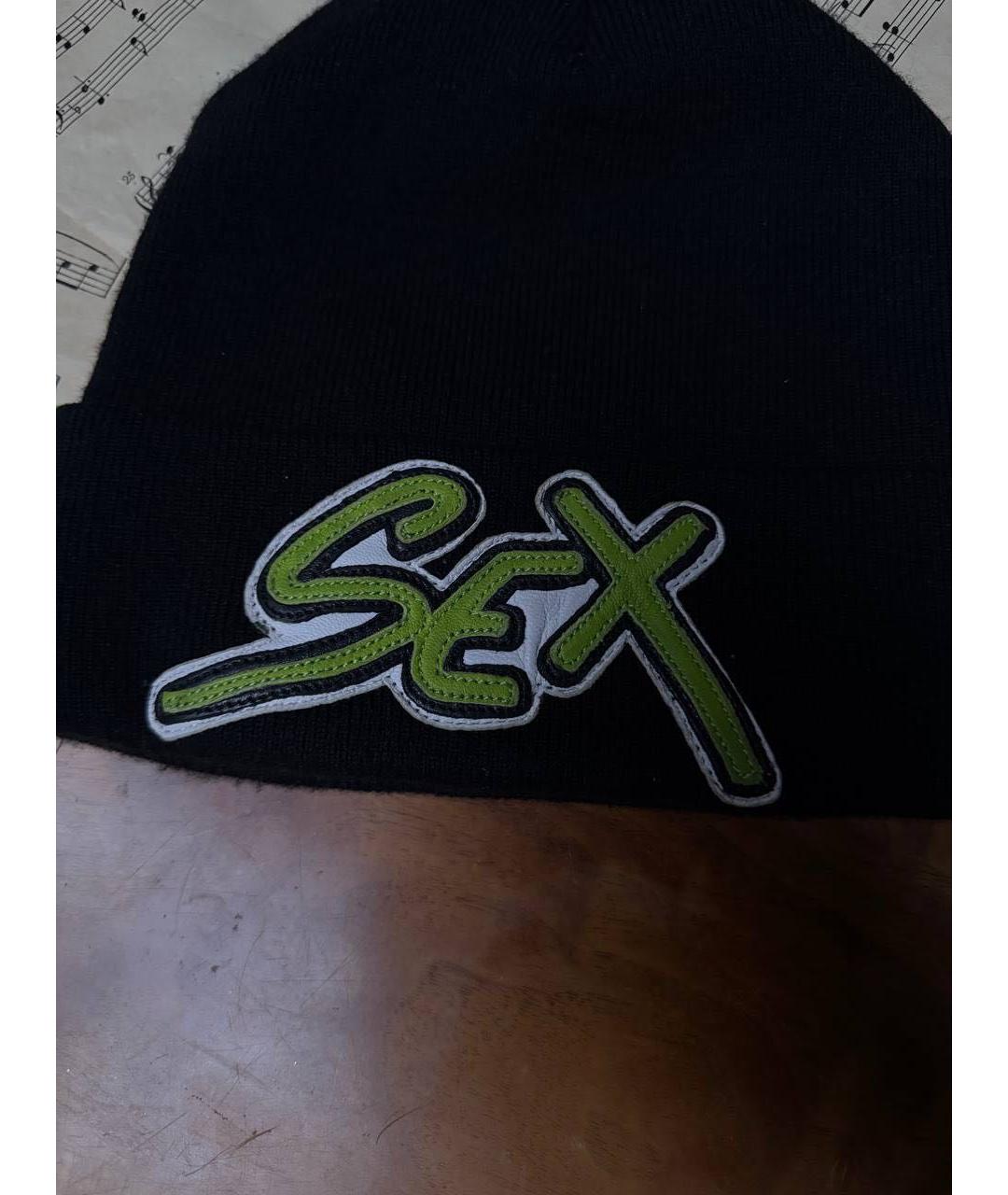 CHROME HEARTS Черная шапка, фото 2