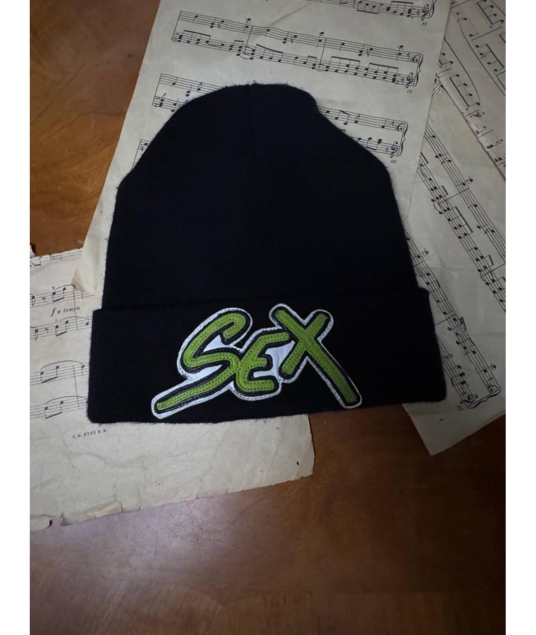 CHROME HEARTS Черная шапка, фото 4