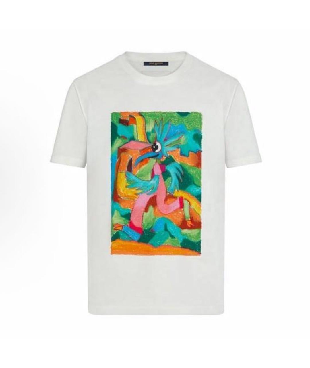 LOUIS VUITTON Белая футболка, фото 9