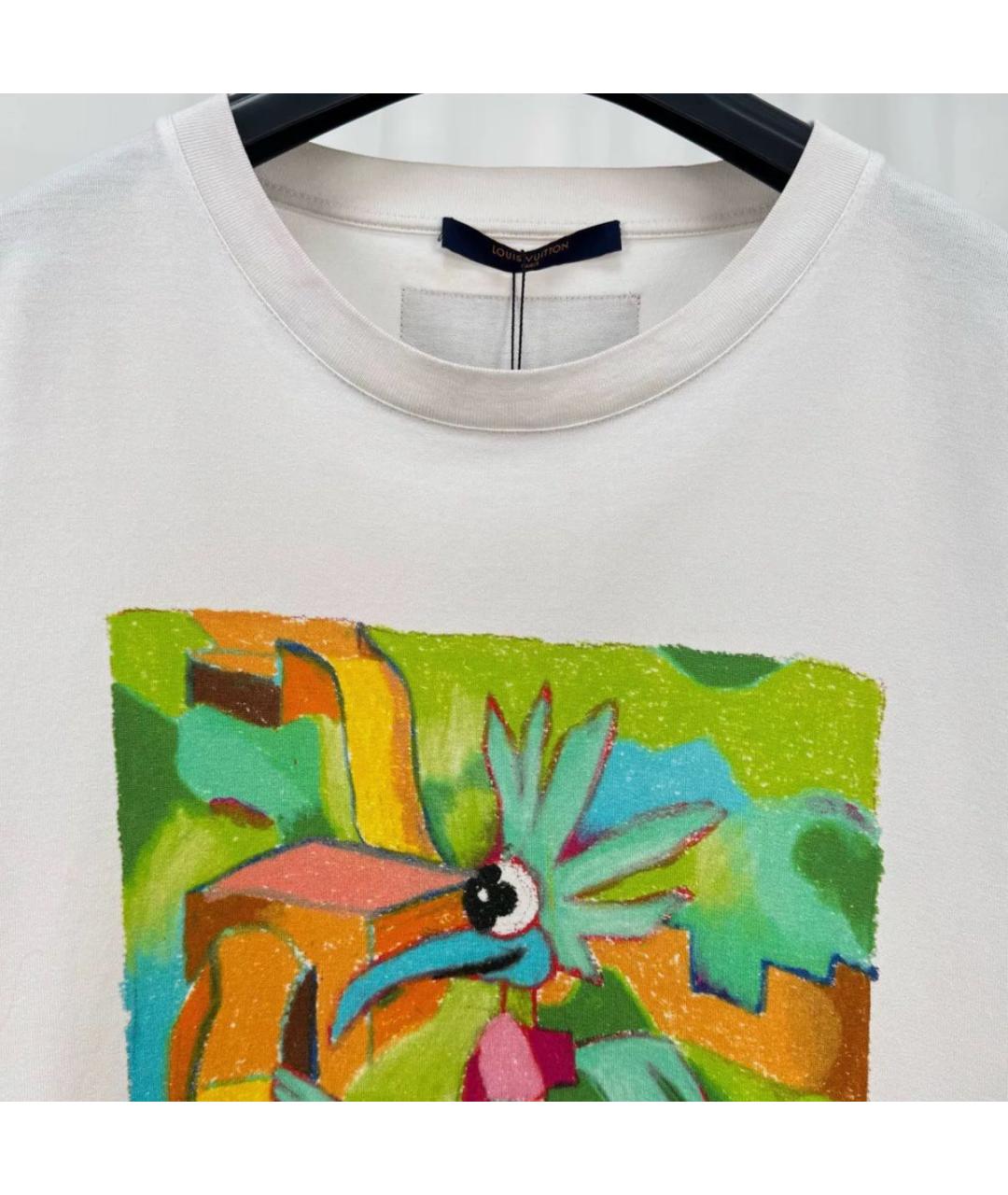 LOUIS VUITTON Белая футболка, фото 6