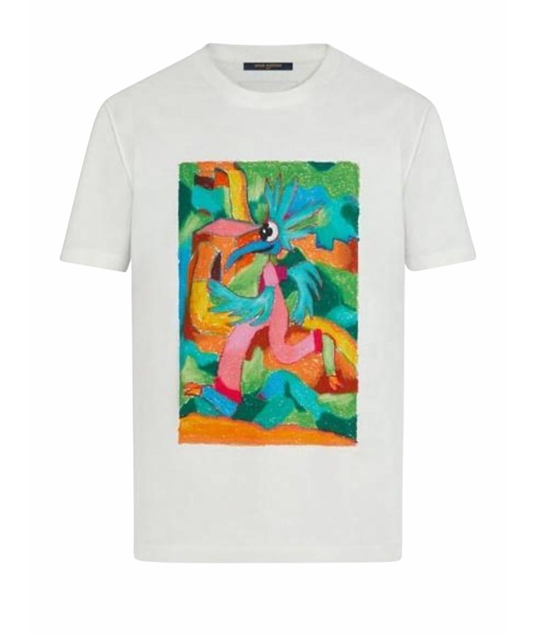 LOUIS VUITTON Белая футболка, фото 1