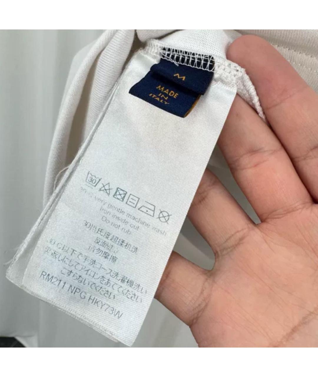 LOUIS VUITTON Белая футболка, фото 8