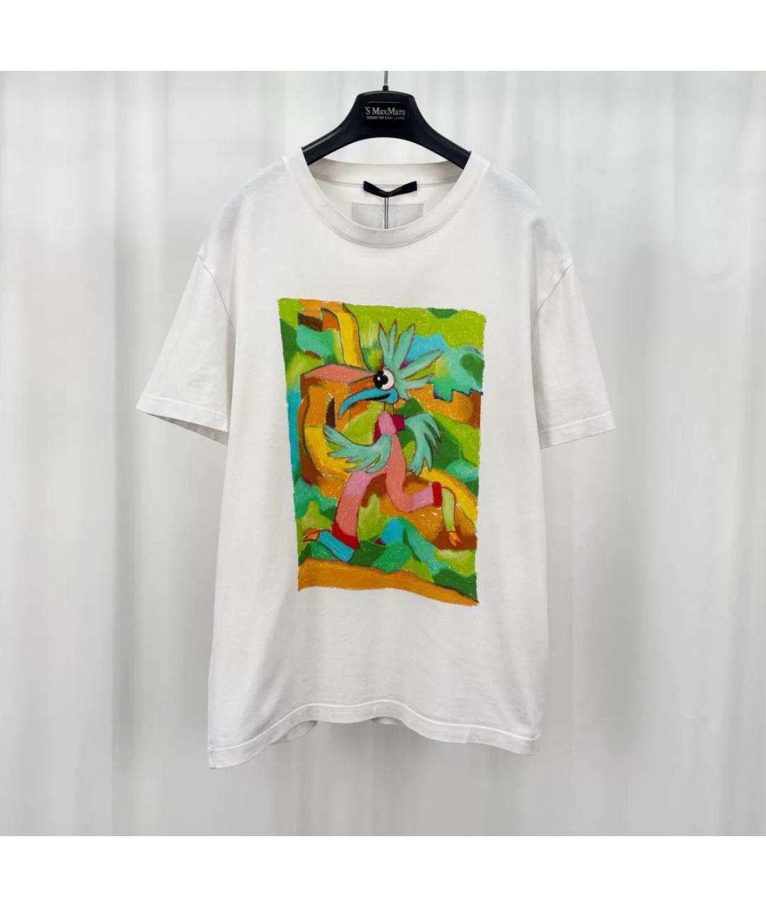 LOUIS VUITTON Белая футболка, фото 3