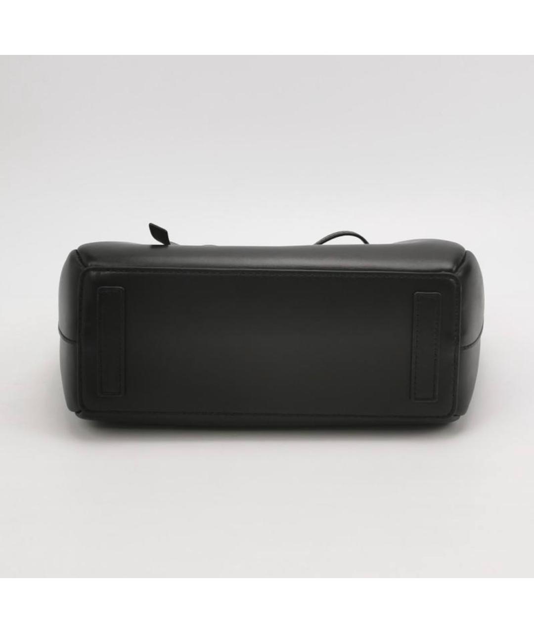 LOEWE Черная кожаная сумка тоут, фото 6