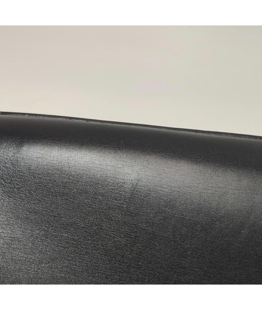 LOEWE Черная кожаная сумка тоут, фото 9