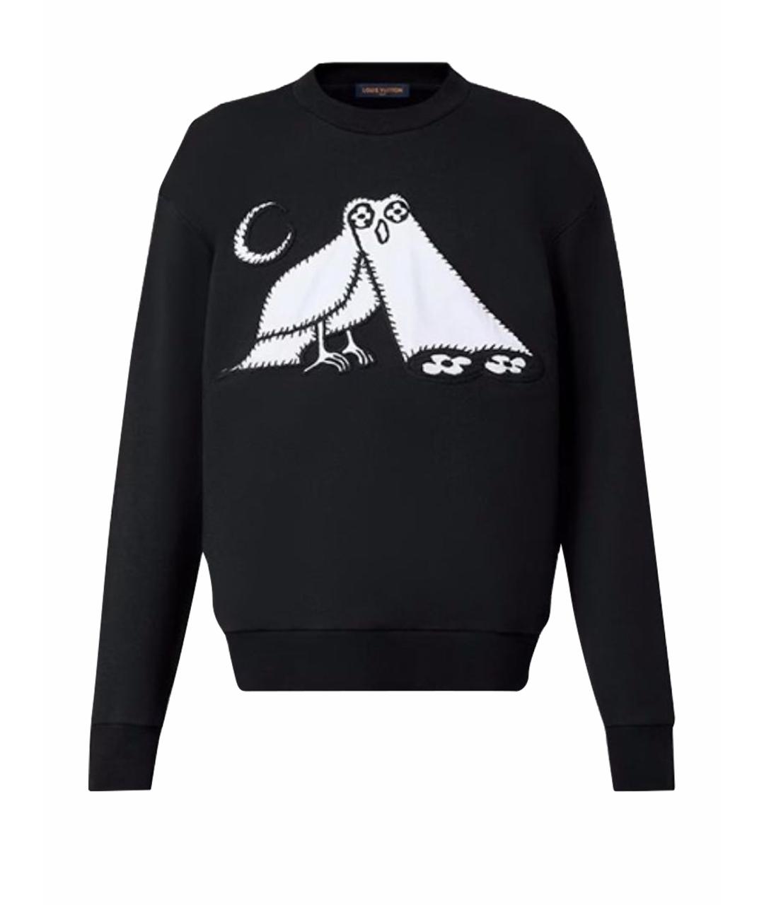 LOUIS VUITTON Черный джемпер / свитер, фото 1