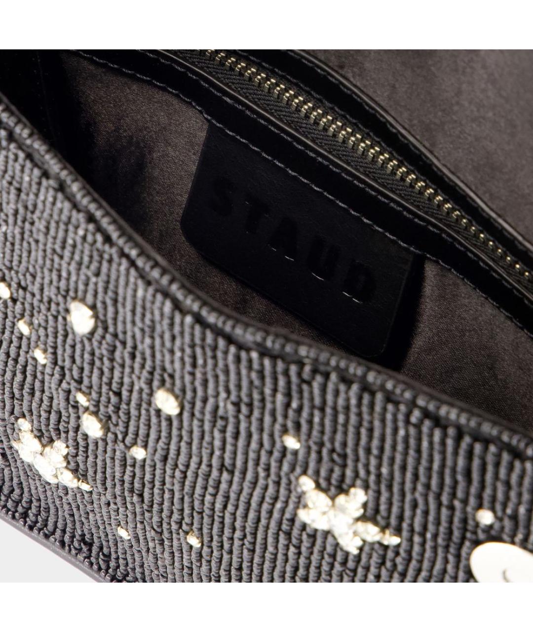 STAUD Черная сумка через плечо, фото 4