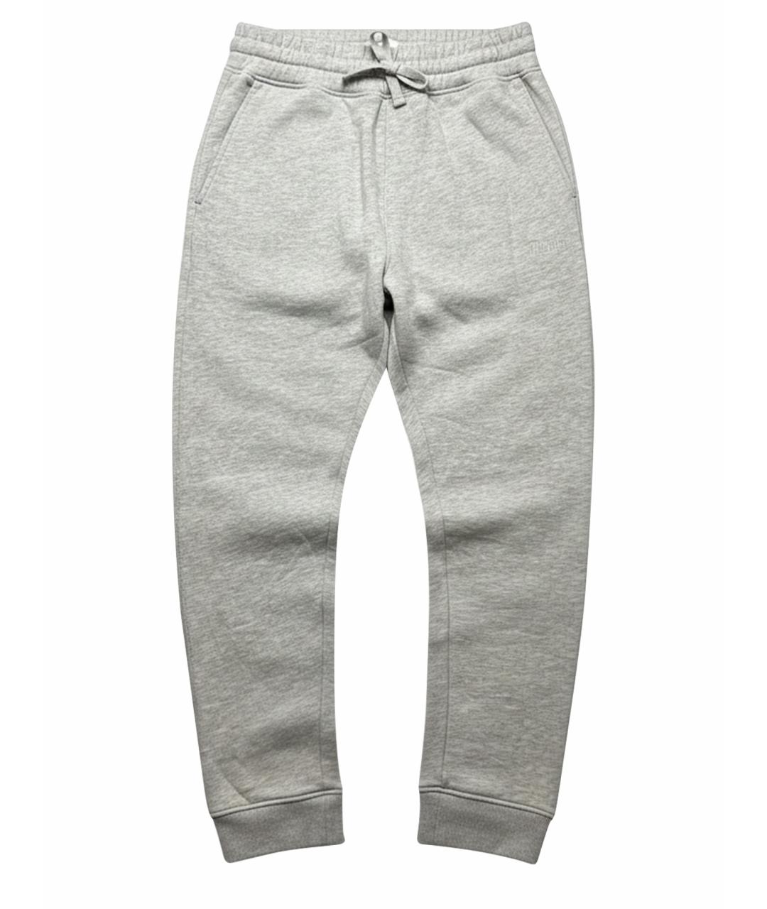 WOOLRICH Серые хлопковые повседневные брюки, фото 1