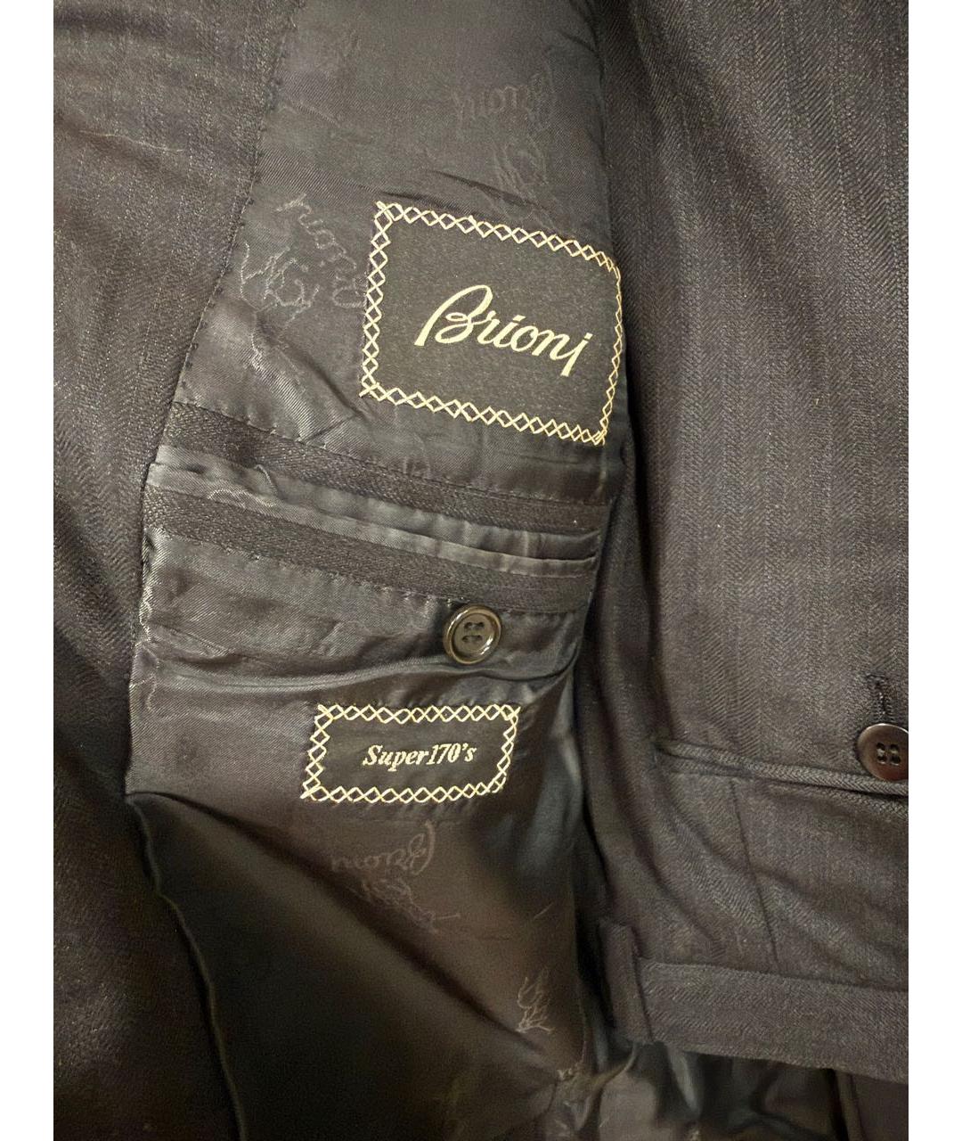 BRIONI Черный классический костюм, фото 2