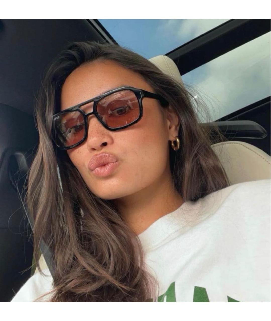 Vehla Черные пластиковые солнцезащитные очки, фото 5