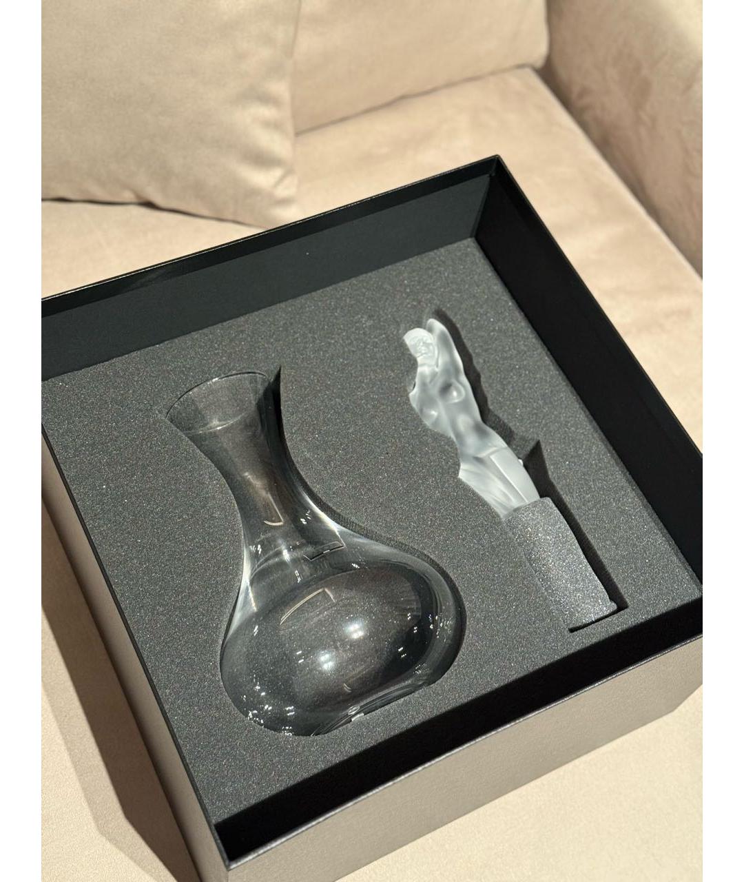 LALIQUE Стеклянный графин и кувшин, фото 2