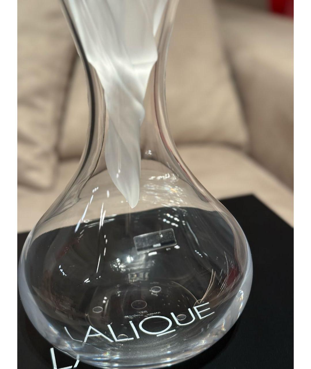 LALIQUE Стеклянный графин и кувшин, фото 4
