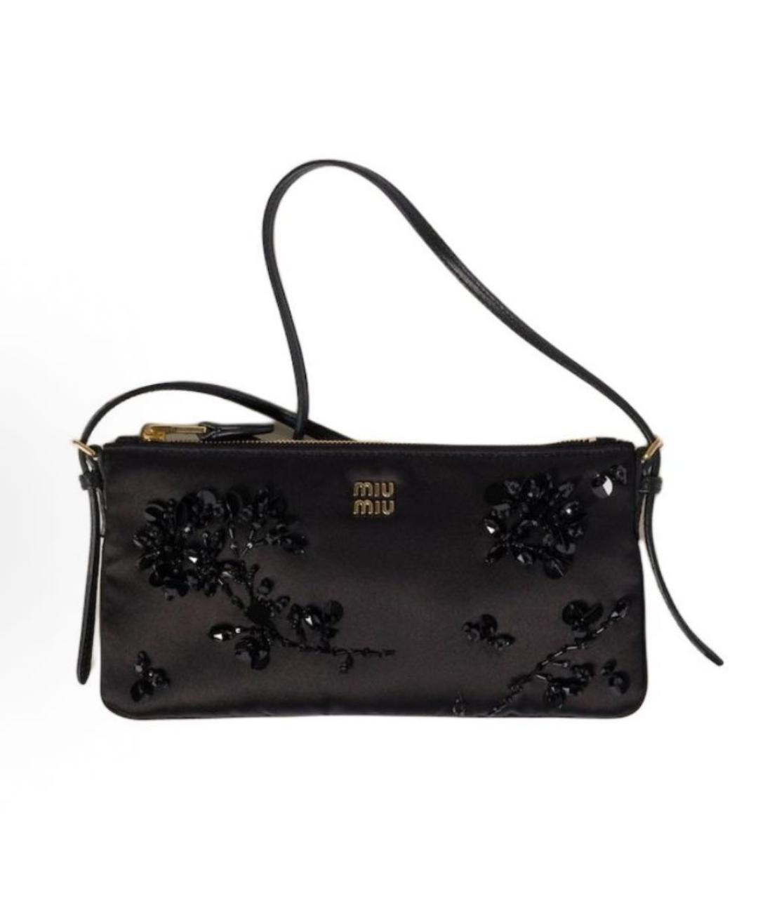 MIU MIU Черная сумка через плечо, фото 7