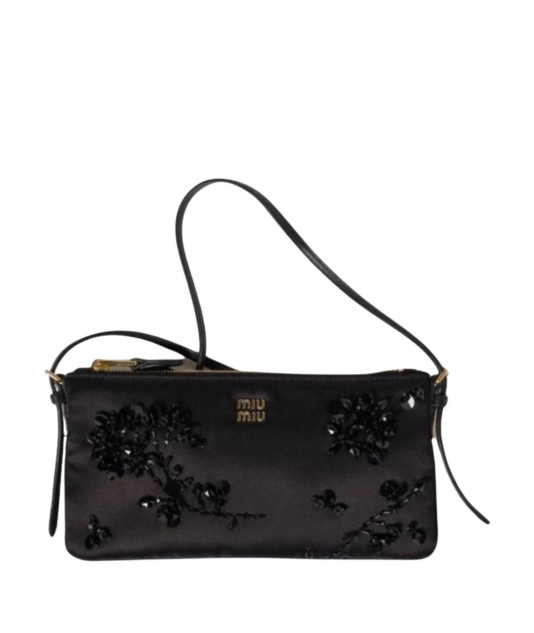 MIU MIU Черная сумка через плечо, фото 1