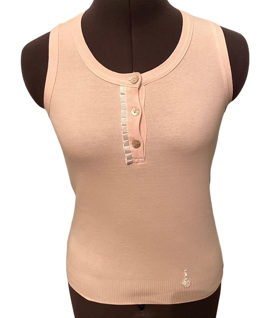 CHRISTIAN DIOR Розовый хлопковый детская футболка / топ, фото 9