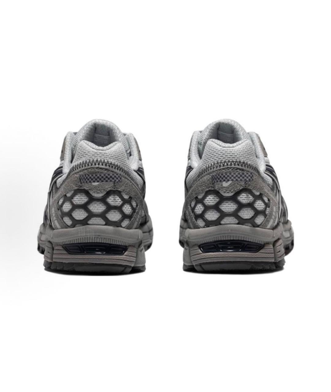 ASICS Серые синтетические низкие кроссовки / кеды, фото 4