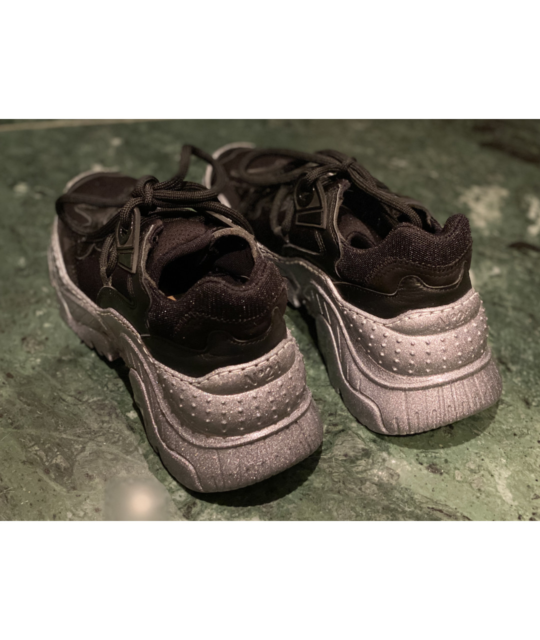 NO. 21 Черные кроссовки, фото 4