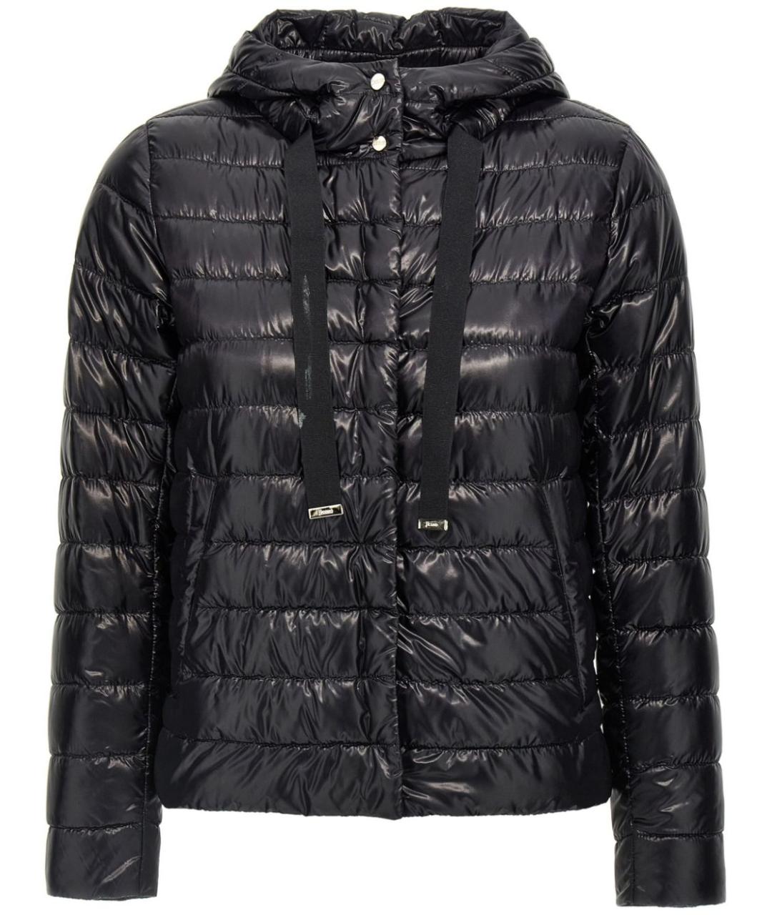 HERNO Черная куртка, фото 1